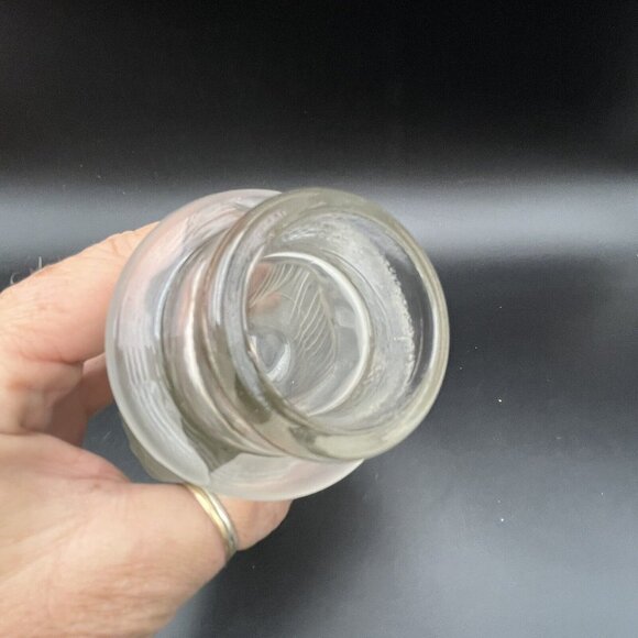 WALTHER AND SOHNE SATIN GLASS PELICAN PELIKAN 3 PIECE FLOWER FROG ART DECO - Picture 6 of 11